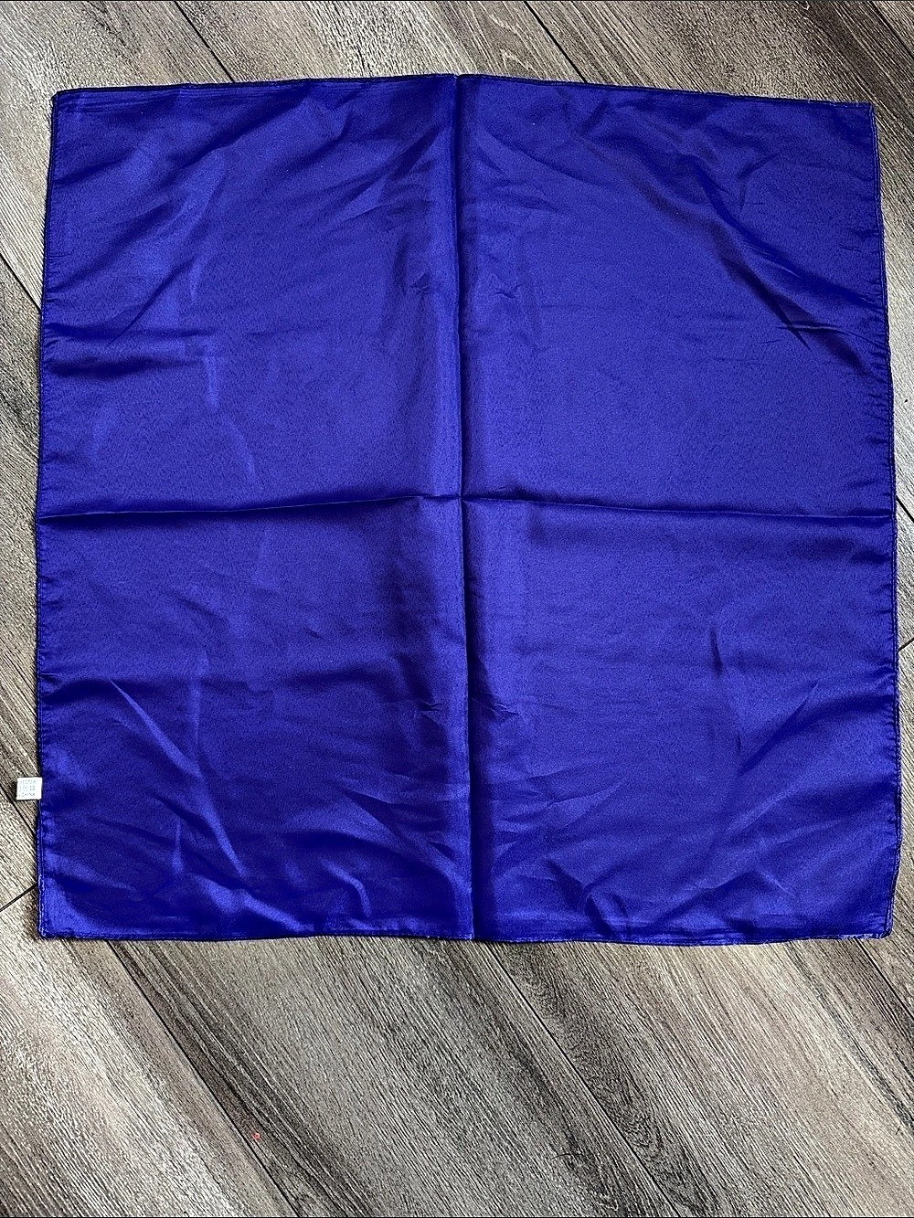Blue Polyester Scarf - Picture 2 of 4